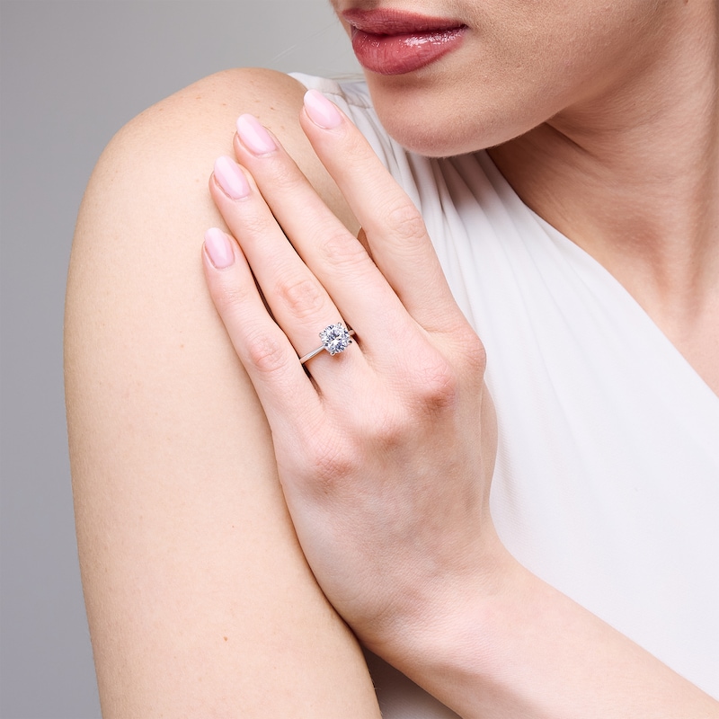 Main Image 2 of 2-1/2 CT. T.W. Certified Lab-Grown Diamond Solitaire Engagement Ring in 14K White Gold (F/VS2)