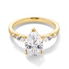 Thumbnail Image 1 of 2-1/5 CT. T.W. Pear-Shaped Certified Lab-Grown Diamond Engagement Ring in 14K Gold (F/VS2)