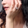 Thumbnail Image 2 of 4-5/8 CT. T.W. Certified Lab-Grown Diamond Collar Engagement Ring in 14K White Gold (F/VS2)