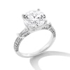 Thumbnail Image 3 of 4-5/8 CT. T.W. Certified Lab-Grown Diamond Collar Engagement Ring in 14K White Gold (F/VS2)