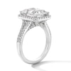 Thumbnail Image 2 of 4-1/2 CT. T.W. Radiant-Cut Certified Lab-Grown Diamond Frame Split Shank Engagement Ring in 14K White Gold (F/VS2)