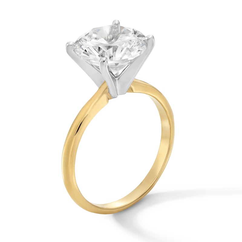 Main Image 3 of 4 CT. Certified Lab-Grown Diamond Solitaire Engagement Ring in 14K Gold (F/VS2)