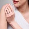 Thumbnail Image 2 of 4 CT. Princess-Cut Certified Lab-Grown Diamond Solitaire Engagement Ring in 14K Gold (F/VS2)