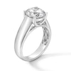 Thumbnail Image 3 of 3 CT. Certified Lab-Grown Diamond Solitaire Cigar Band Engagement Ring in 14K White Gold (F/VS2)