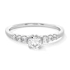 Thumbnail Image 1 of 1/2 CT. T.W. Certified Lab-Grown Diamond Promise Ring in 10K White Gold (F/SI2)