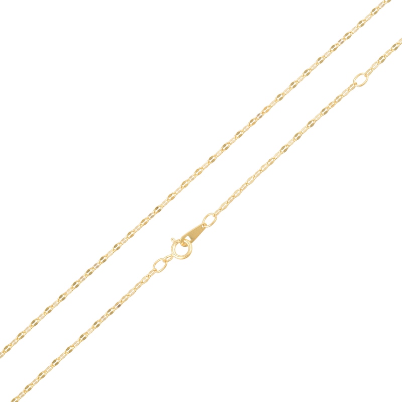 Main Image 1 of 1.8mm Forzatina Mirror Chain Necklace in Solid 14K Gold