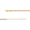Thumbnail Image 3 of 3.5mm Diamond-Cut Ice Bead Chain Necklace in Solid 10K Two-Tone Gold