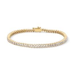 4 CT. T.W. Lab-Grown Diamond Tennis Bracelet in 10K Gold (F/VS2)