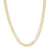 Thumbnail Image 1 of 7.6mm Mariner Chain Necklace in Solid 14K Gold - 22”