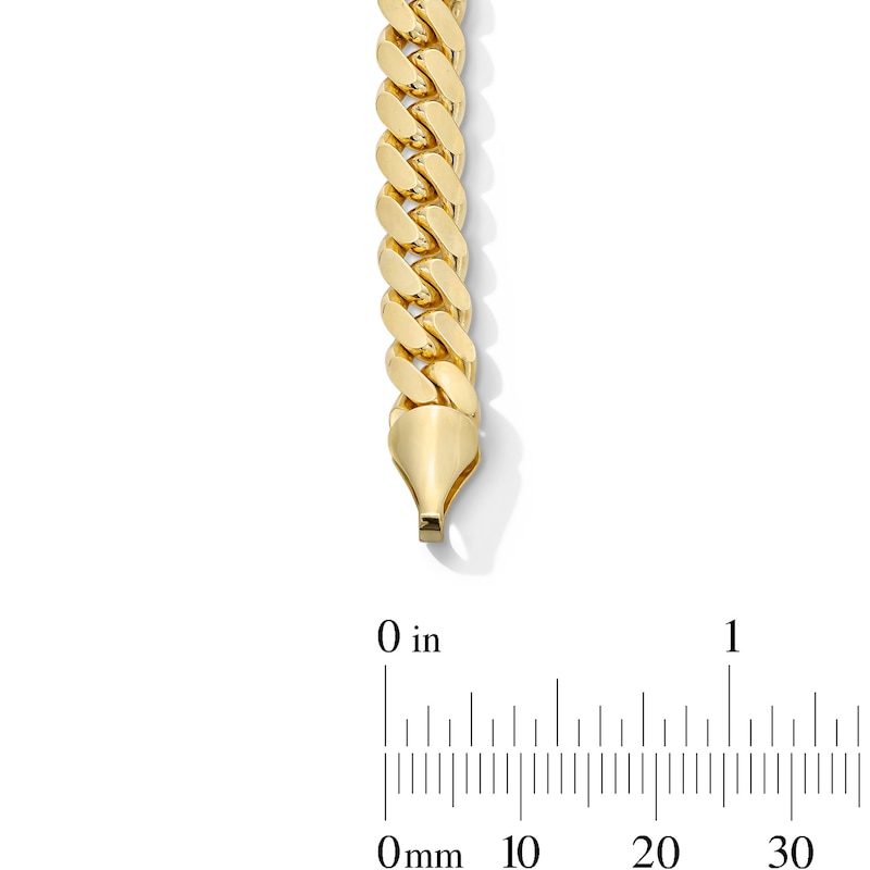 Main Image 2 of 5.94mm Miami Cuban Curb Chain Bracelet in Solid 10K Gold - 8.5"