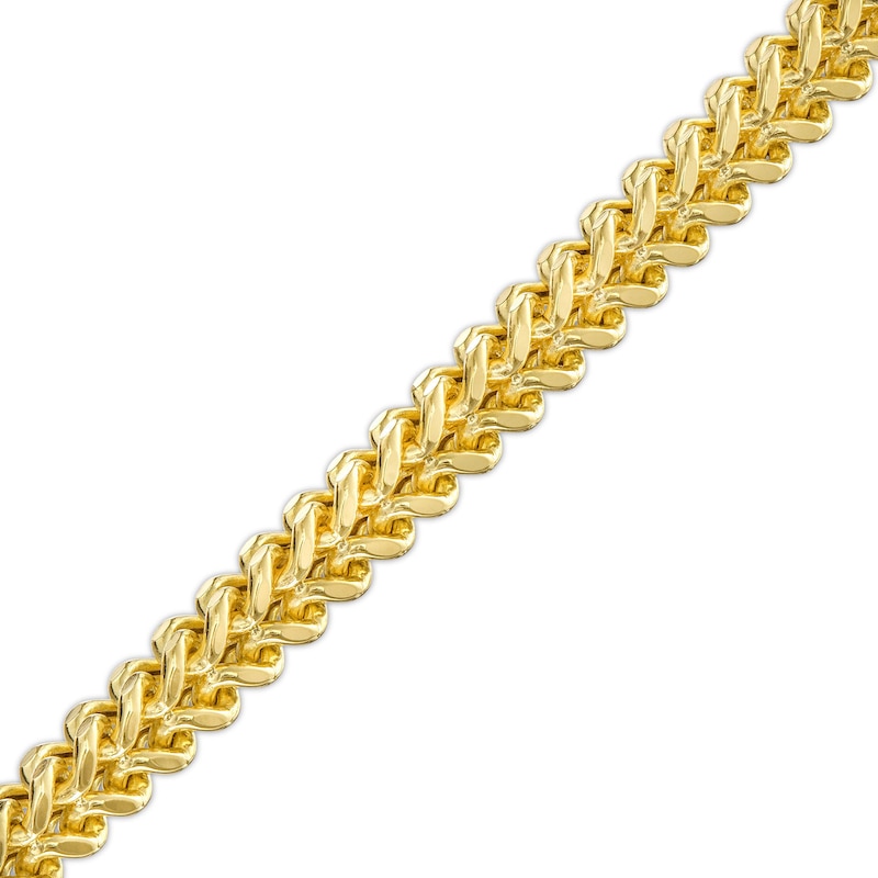 Main Image 1 of 4.0mm Franco Chain Bracelet in Hollow 14K Gold - 7.5”