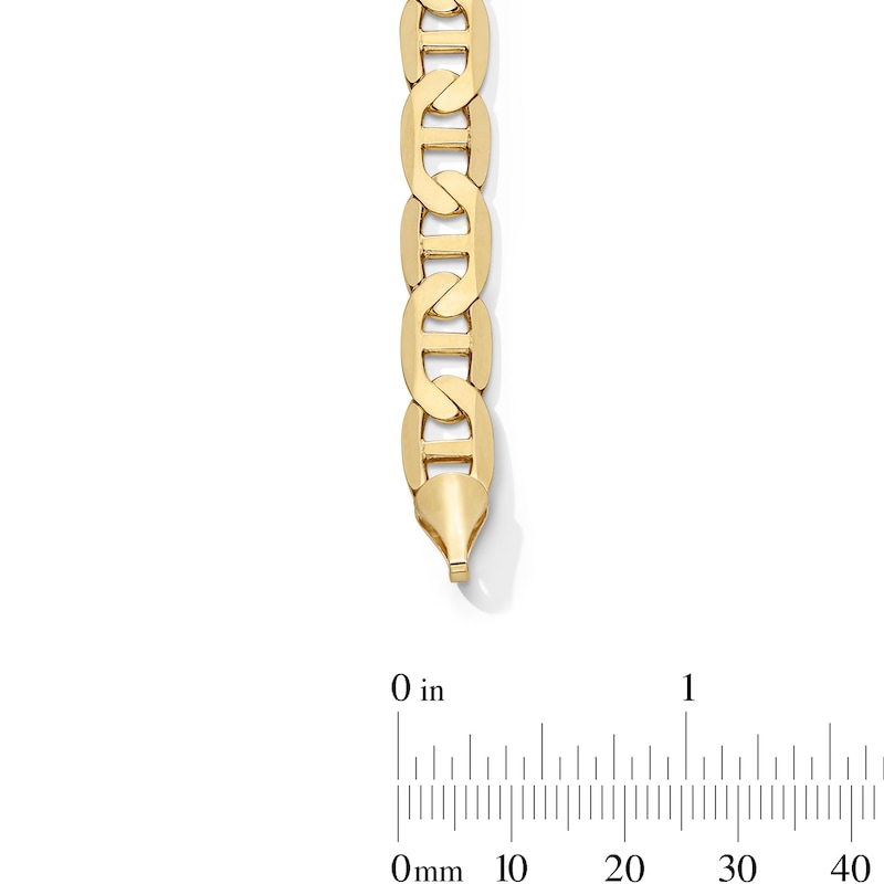 Main Image 2 of 7.6mm Mariner Chain Bracelet in Solid 10K Gold - 8.5”