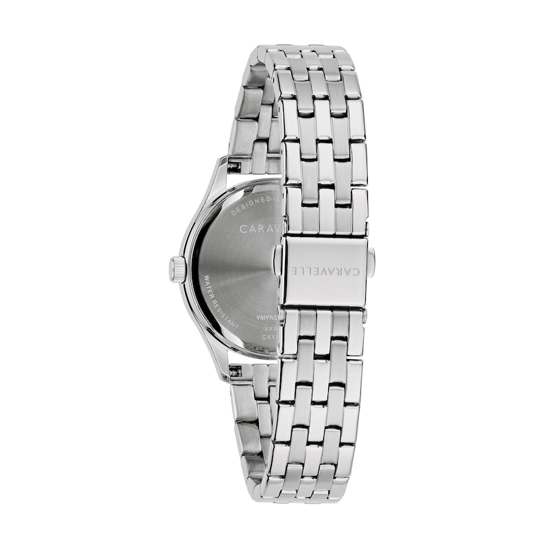 Main Image 3 of Ladies' Caravelle by Bulova Classic Dress Watch with Light Blue Dial (Model: 43M124)