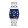 Thumbnail Image 1 of Men's Caravelle by Bulova Modern Diamond Accent Watch with Tonneau Navy Blue Dial (Model: 43D108)