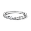 Thumbnail Image 1 of 1/2 CT. T.W. Certified Lab-Grown Diamond Band in 14K White Gold (F/VS2)