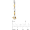 Thumbnail Image 2 of 2 CT. T.W. Certified Lab-Grown Diamond Alternating Marquise Link Bracelet in 10K Gold (F/VS2) - 7.25”