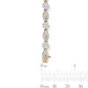 Thumbnail Image 2 of 3 CT. T.W. Certified Lab-Grown Multi-Diamond Alternating Link Bracelet in 10K Gold (F/VS2) - 7.25”