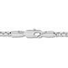 Thumbnail Image 3 of 1/4 CT T.W. Diamond Frame Anchor and Ship’s Wheel Pendant in Stainless Steel and Black Ion Plate - 24”