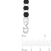Thumbnail Image 4 of 6.0mm Onyx Bead Strand Bracelet in Solid Stainless Steel - 8.5”