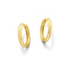 Thumbnail Image 1 of 17.6mm Hoop Earrings in Sterling Silver with 18K Gold Plate