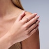 Thumbnail Image 2 of Pear-Shaped Morganite and Diamond Accent Ring in 10K Rose Gold