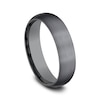 Thumbnail Image 2 of 6.0mm Satin Engravable Wedding Band in Tantalum (1-2 lines)
