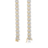 Thumbnail Image 3 of 3 CT. T.W. Certified Lab-Grown Multi-Diamond “S” Link Bracelet in 10K Gold (F/VS2) - 7.25”