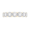Thumbnail Image 4 of 1 CT. T.W. Diamond Seven-Stone Anniversary Band in 10K Gold