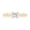 Thumbnail Image 4 of 3/4 CT. T.W. Princess-Cut Diamond Engagement Ring in 14K Gold