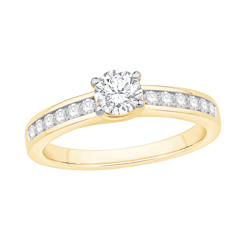 Main Image 1 of 5/8 CT. T.W. Diamond Engagement Ring in 14K Gold