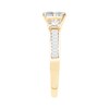 Thumbnail Image 2 of 1-3/8 CT. T.W. Princess-Cut Diamond Quad Engagement Ring in 14K Gold