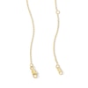 Thumbnail Image 3 of Multi-Shaped Blue Topaz Drop Necklace in Sterling Silver with 14K Gold Plate