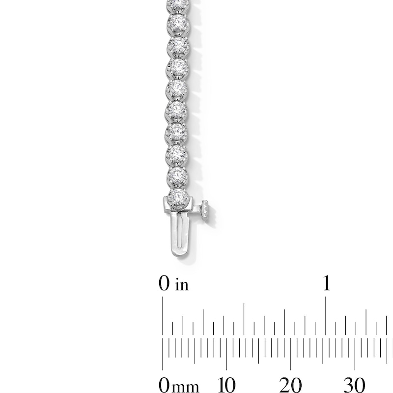 Main Image 3 of 3 CT. T.W. Certified Lab-Grown Diamond Tennis Bracelet in Sterling Silver (F/VS2)