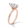 Thumbnail Image 2 of 2 CT. Pear-Shaped Certified Lab-Grown Diamond Solitaire Engagement Ring in 14K Rose Gold (F/VS2)