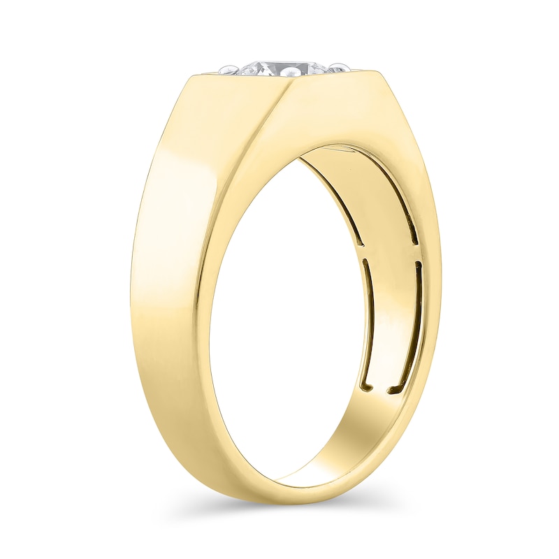 Main Image 2 of 1 CT. Certified Lab-Grown Diamond Solitaire Ring in 10K Gold (F/VS2)
