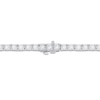 Thumbnail Image 2 of 10 CT. T.W. Certified Lab-Grown Diamond Miracle Tennis Necklace in 10K White Gold (F/VS2) - 22"