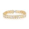 Thumbnail Image 1 of 3/4 CT. T.W. Diamond Center-Link Bracelet in 10K Gold - 8.5"