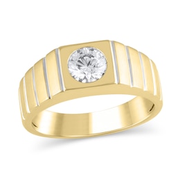 1 CT. T.W. Certified Lab-Grown Diamond Solitaire Ring in 10K Gold (F/VS2)