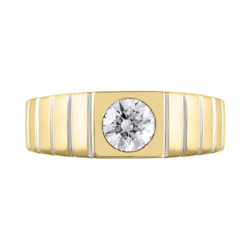 Main Image 2 of 1 CT. T.W. Certified Lab-Grown Diamond Solitaire Ring in 10K Gold (F/VS2)
