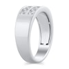 Thumbnail Image 2 of 1 CT. T.W. Certified Lab-Grown Diamond Double-Row Channel-Set Band in 10K White Gold (F/VS2)