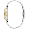Thumbnail Image 2 of Men's Bulova Classic Sutton Two-Tone IP Automatic Watch with Rectangular Silver-Tone Dial (Model: 98A308)