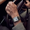 Thumbnail Image 5 of Men's Bulova Classic Sutton Two-Tone IP Automatic Watch with Rectangular Silver-Tone Dial (Model: 98A308)