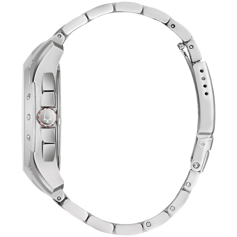 Main Image 2 of Men's Bulova Marine Star Chronograph Watch with Silver-Tone Dial (Model: 96B383)