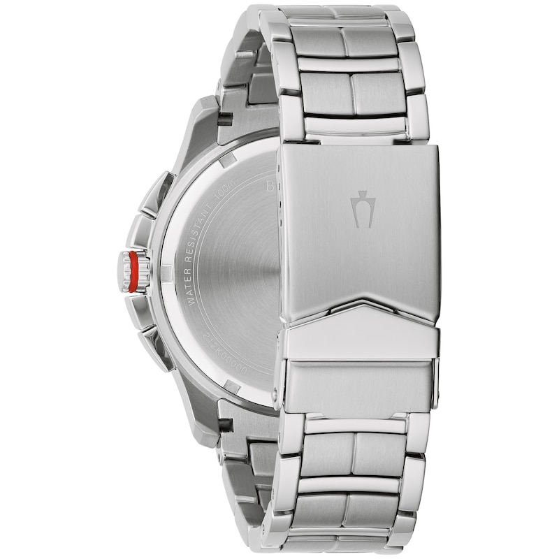 Main Image 3 of Men's Bulova Marine Star Chronograph Watch with Silver-Tone Dial (Model: 96B383)