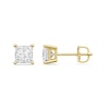 Thumbnail Image 1 of 2 CT. T.W. Princess-Cut Certified Lab-Grown Diamond Solitaire Stud Earrings in 14K Gold (F/VS2)