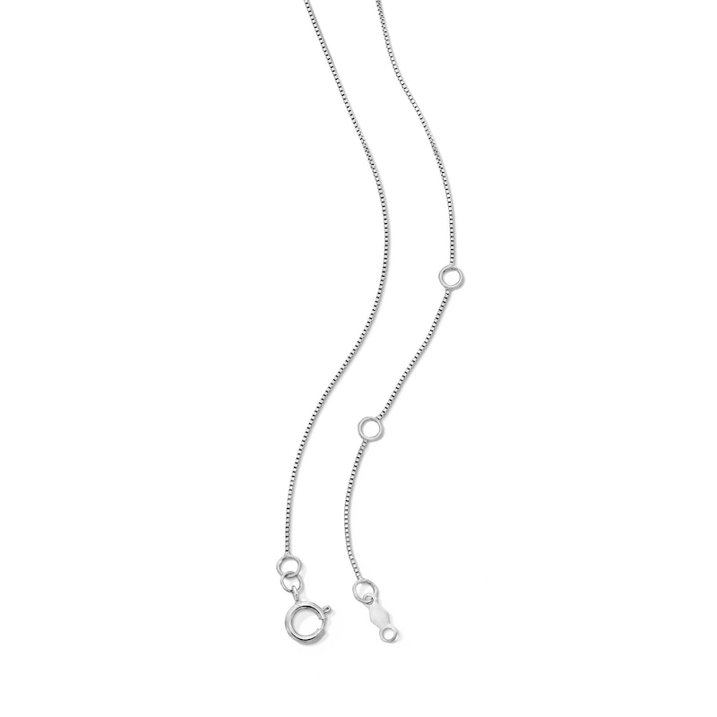 Main Image 2 of 2 CT. T.W. Certified Lab-Grown Diamond Graduated Three Stone Drop Pendant in 10K White Gold (F/VS2)