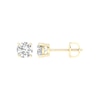 Thumbnail Image 1 of 3/4 CT. T.W. Certified Lab-Grown Diamond Solitaire Stud Earrings in 14K Gold (F/VS2)
