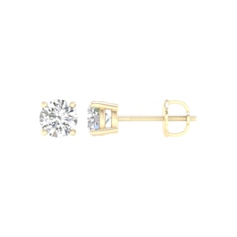 3/4 CT. T.W. Certified Lab-Grown Diamond Solitaire Stud Earrings in 14K Gold (F/VS2)