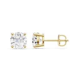 3 CT. T.W. Certified Lab-Grown Diamond Solitaire Stud Earrings in 14K Gold (F/VS2)
