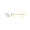 Thumbnail Image 1 of 1/2 CT. T.W. Certified Lab-Grown Diamond Solitaire Stud Earrings in 14K Gold (F/VS2)